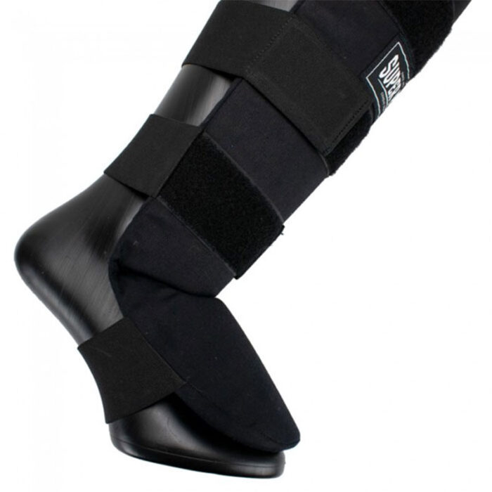 Super Pro - Savior zwart witte kickboks scheenbeschermers - Image 2