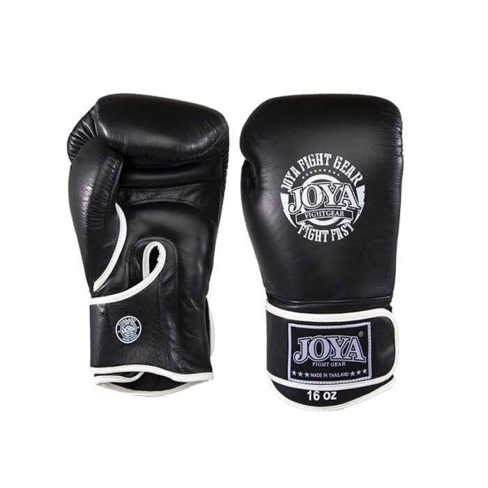 Joya - Strike zwart witte bokshandschoenen