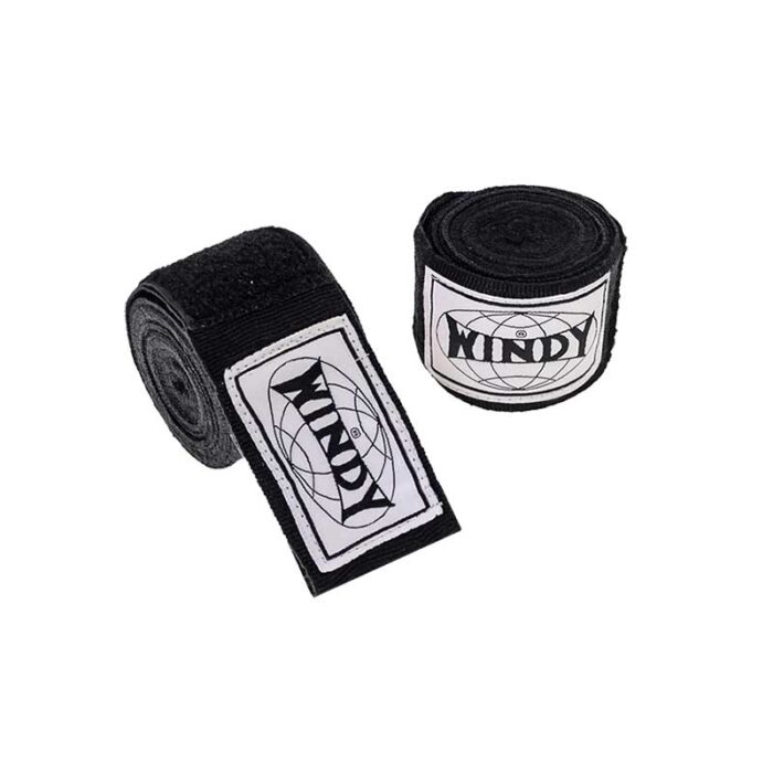 Windy - Classic zwarte boksbandage