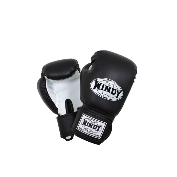Windy - Classic zwarte kinder bokshandschoenen