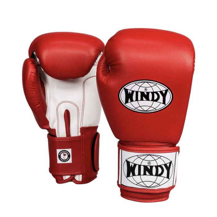 Windy - Classic rode bokshandschoenen