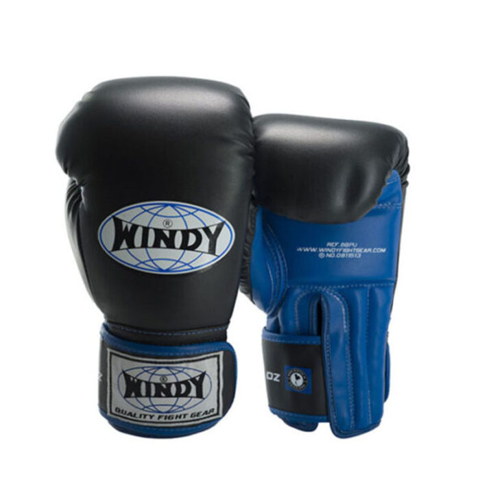 Windy - Proline zwart blauwe bokshandschoenen