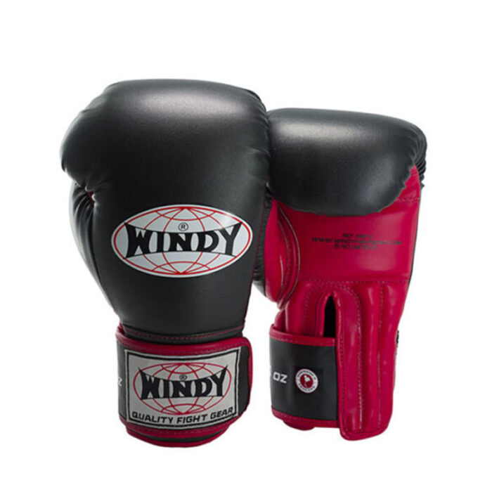 Windy - Proline zwart rode bokshandschoenen