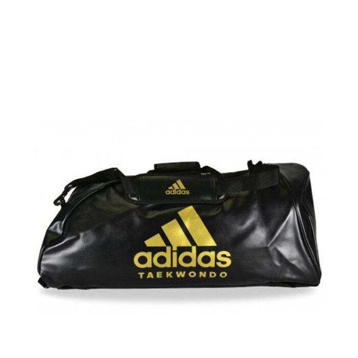Adidas - Training Basic black gold PU sporttas