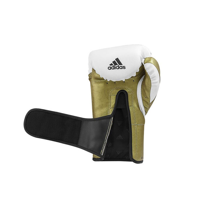 Adidas - Speed Tilt Pro 350V wit gouden bokshandschoenen - Image 4