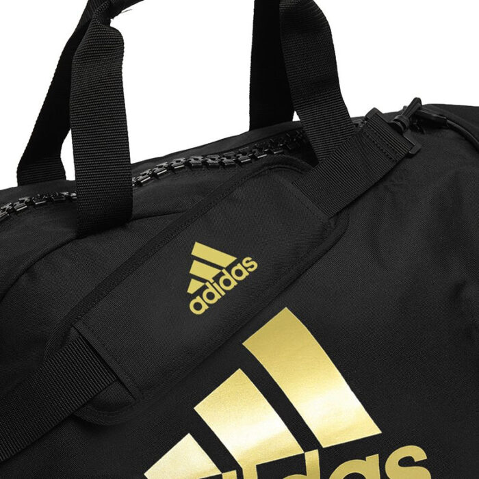 Adidas - Training Basic black gold sporttas - Image 4