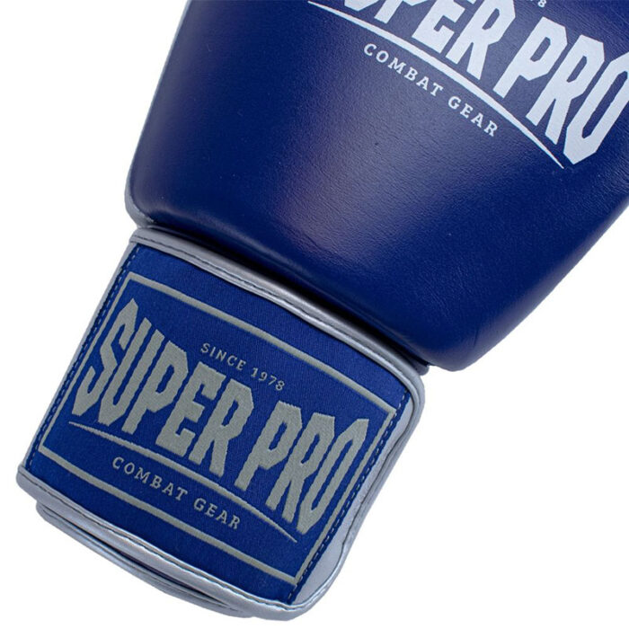 Super Pro - Enforcer Thai blauwe bokshandschoenen - Image 2
