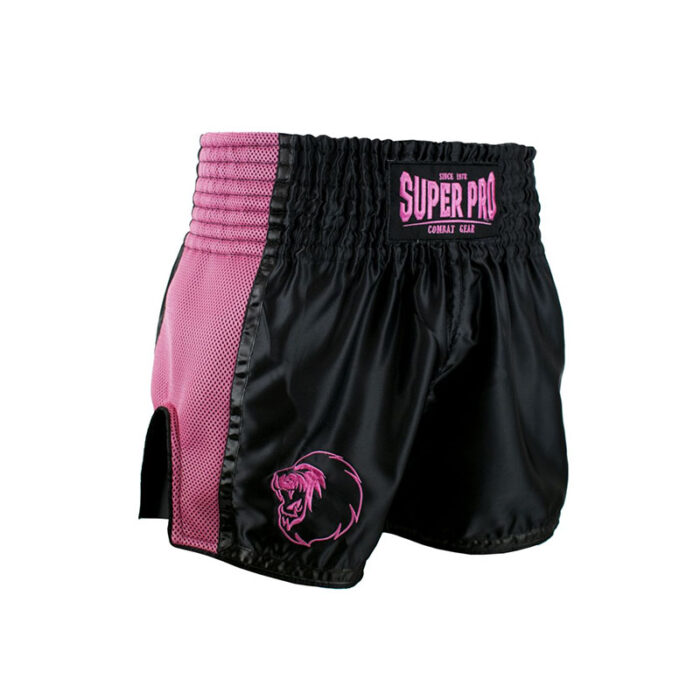 Super Pro - Brave zwart roze boksbroekje