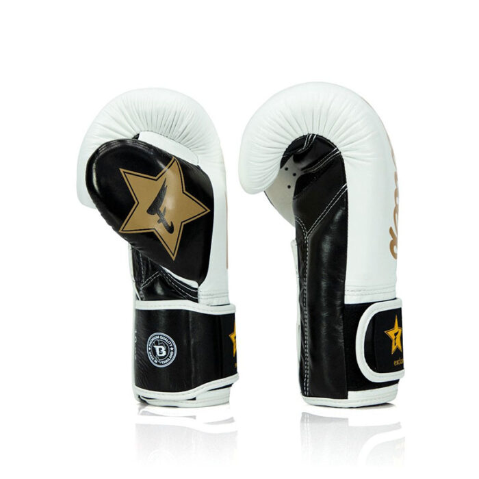Fairtex - FXB V2 wit zwart goud bokshandschoenen - Image 2