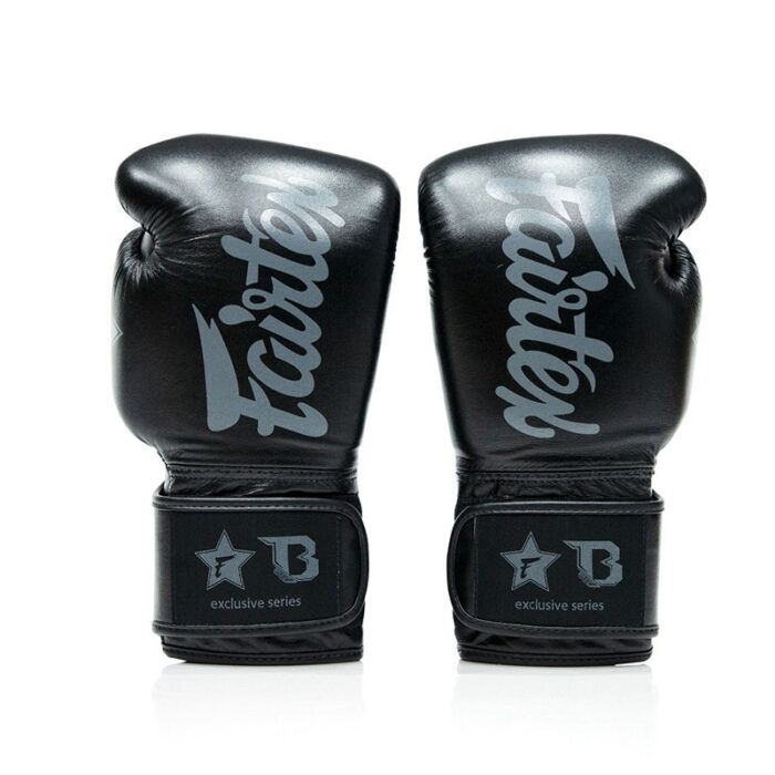 Fairtex - FXB V2 zwarte bokshandschoenen