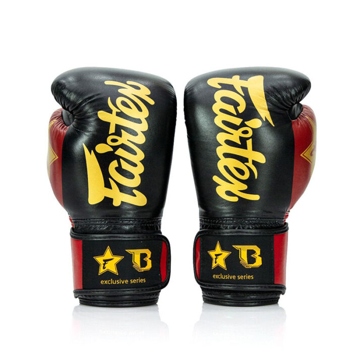 Fairtex - FXB V2 zwart rood bokshandschoenen