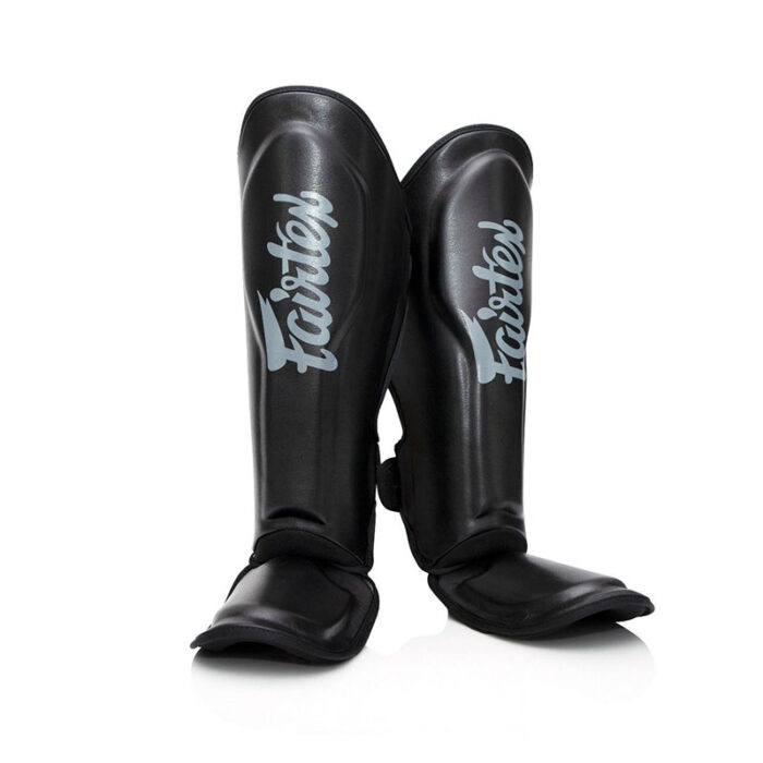 Fairtex - FXB V2 zwarte scheenbeschermers