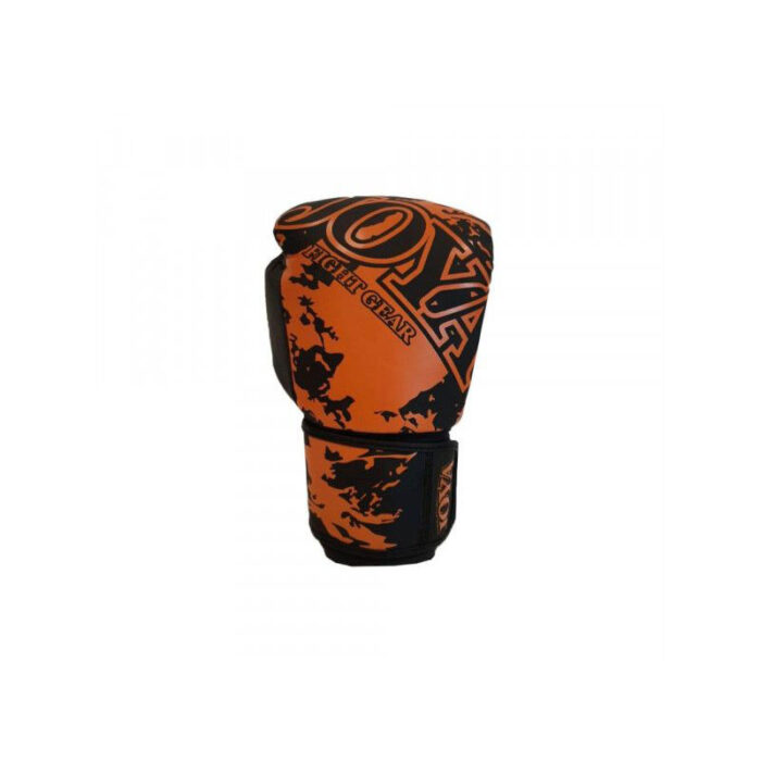 Joya - Splash zwart oranje kinder bokshandschoenen - Image 3