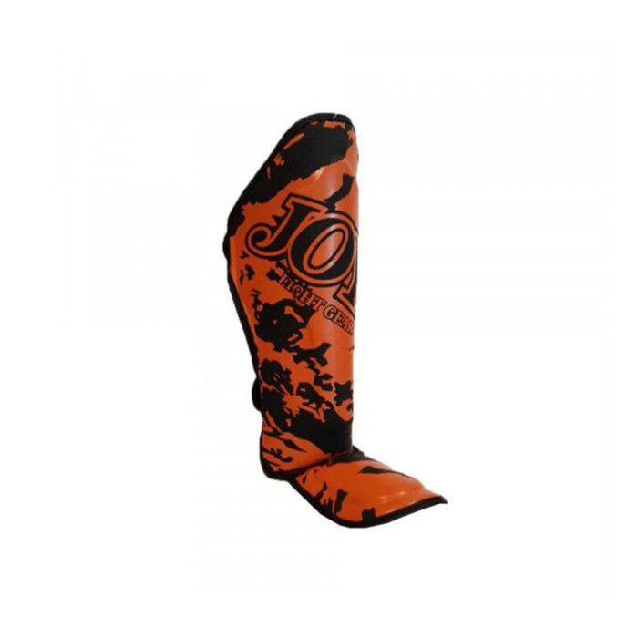 Joya - Splash zwart oranje kinder scheenbeschermers - Image 3