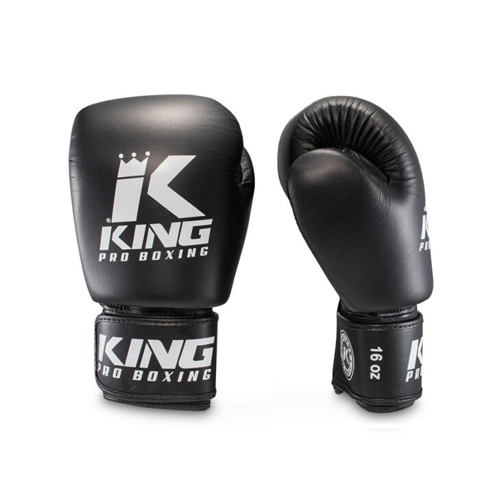 King Pro - KPB BGVL3 zwarte bokshandschoenen
