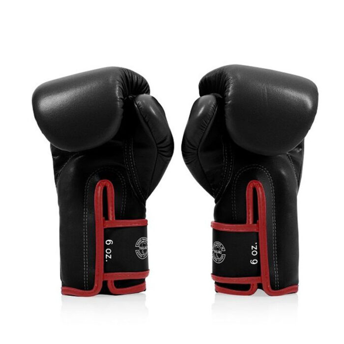 Fairtex - Microfiber zwart rood bokshandschoenen - Image 2