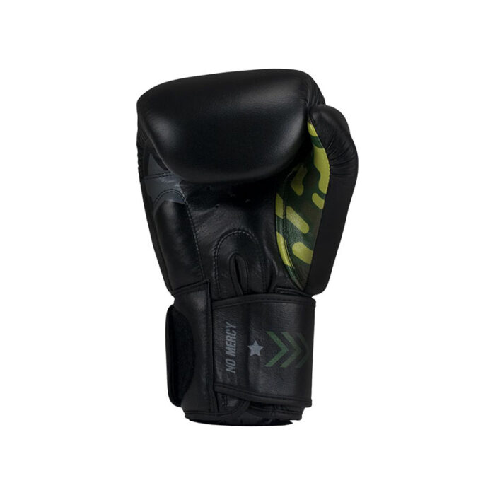 Super Pro - No Mercy zwart groen leren bokshandschoenen - Image 2