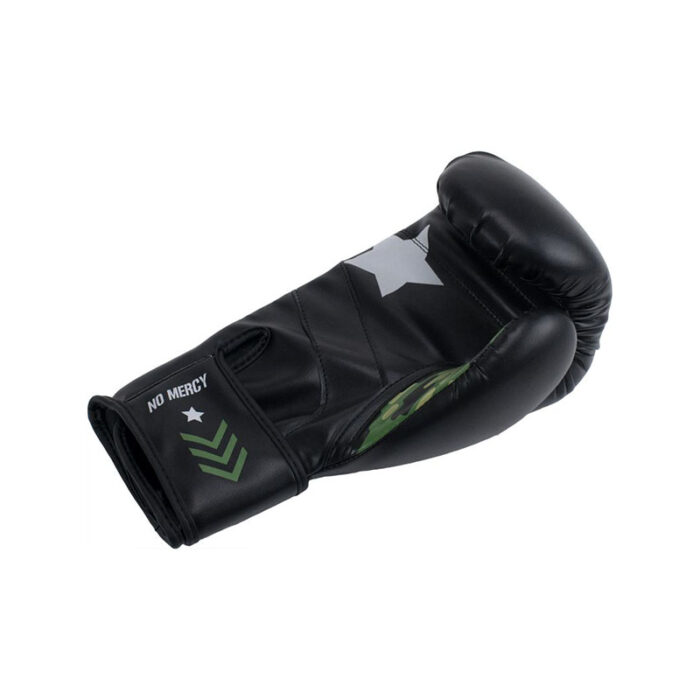 Super Pro - No Mercy zwart groen PU bokshandschoenen - Image 2
