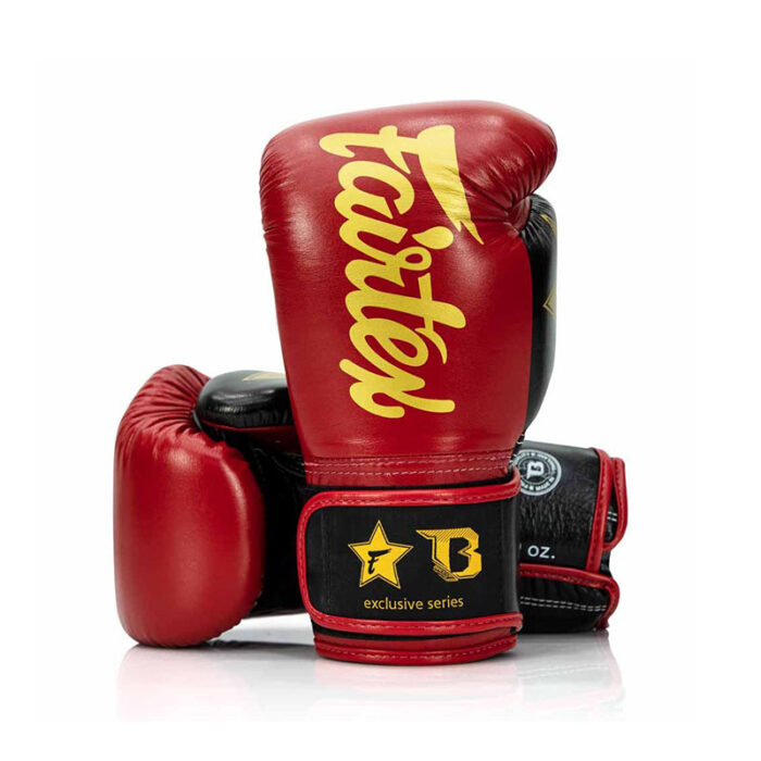 Fairtex - FXB V2 rood zwart bokshandschoenen - Image 4