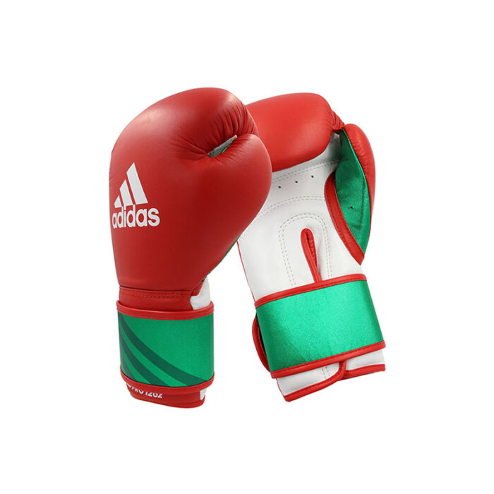 Adidas - Speed Pro rood groene bokshandschoenen