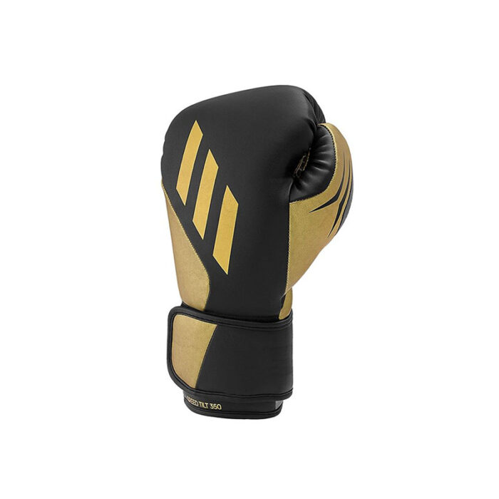 Adidas - Speed Tilt Pro 350V zwart gouden bokshandschoenen - Image 3
