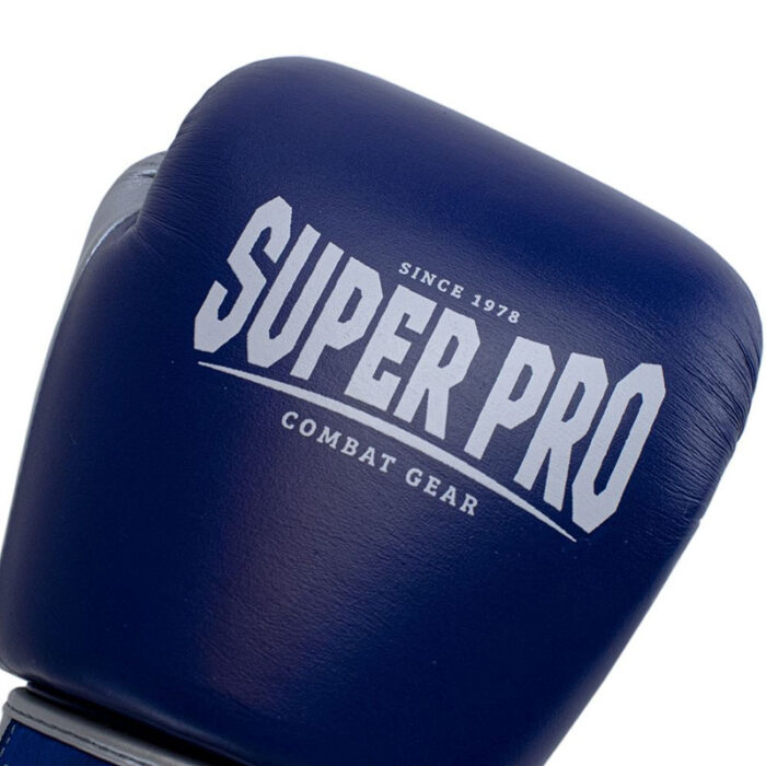 Super Pro - Enforcer Thai blauwe bokshandschoenen - Image 3